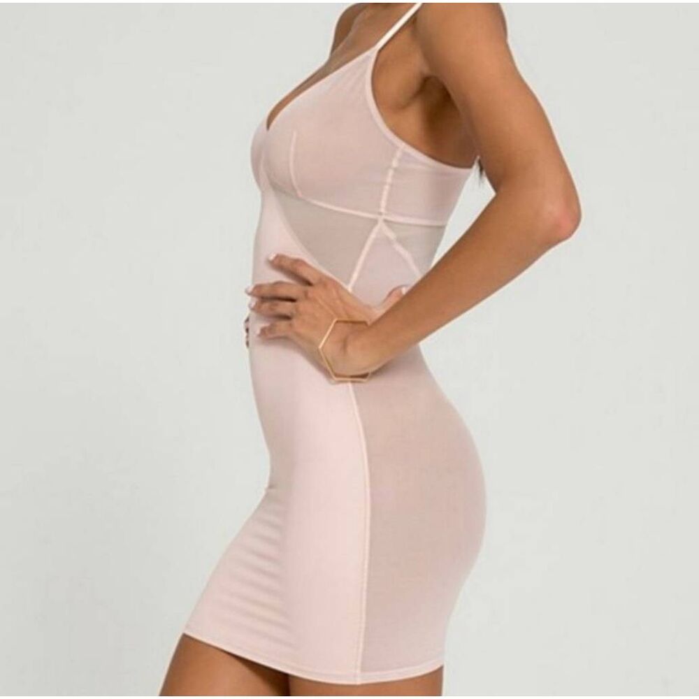 Spanx Light Control Colorblock Slip Size Xl Blush… - image 2